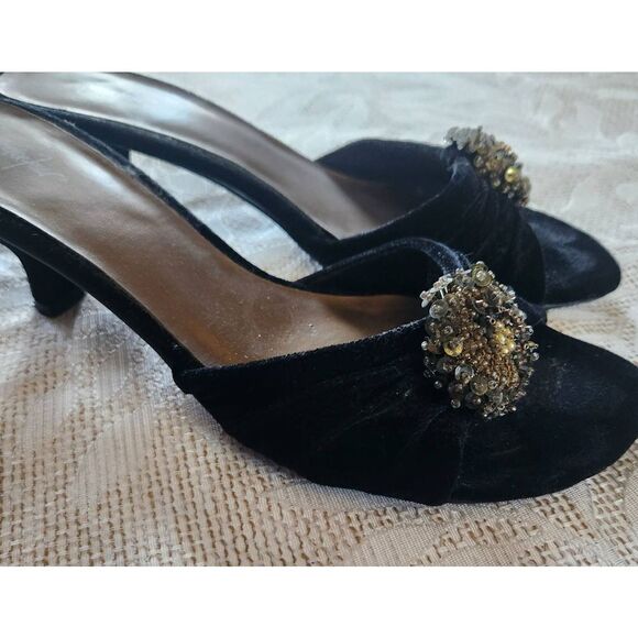 SL Fanfares Vintage black slides - Picture 1 of 7